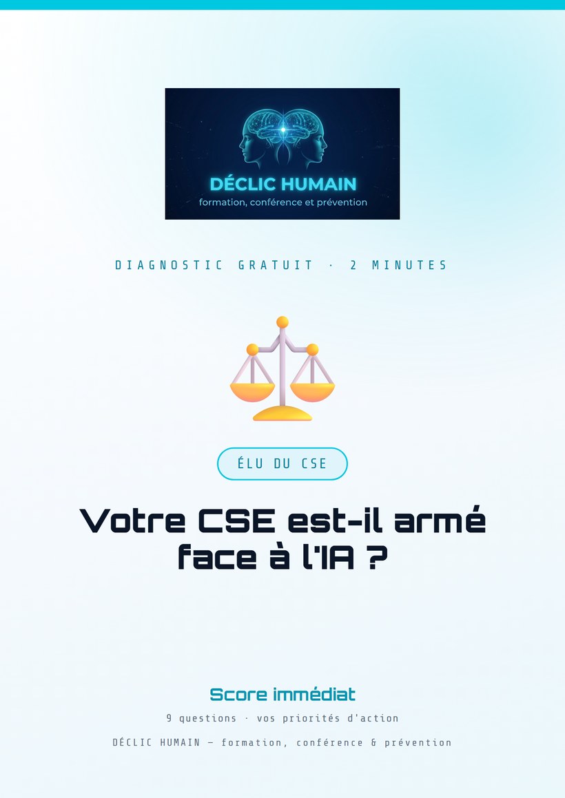 Diagnostic IA — Élu du CSE